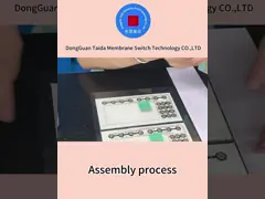 Flexible Circuit 2 Membrane Switch Keypad For Emergency Remote Controller