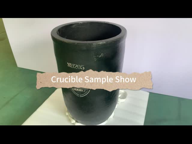 Round Sic Crucible High Oxidation Resistance Large Crucible For Melting Aluminum