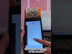 5.5 Inch Tablet Smart Mobile Payment Terminal With MDM 8 Core CPU And Google Play Store