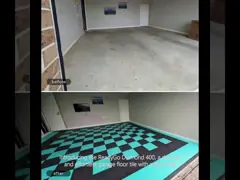 2500 lbs Racedeck Diamant Garage Bodenfliesen Anti-Rutsch für Werkstatt