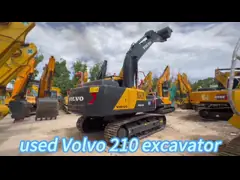 Used Original VOLVO EC210DL Excavator 0.9m3 Bucket Capacity 20500KG Operating Weight