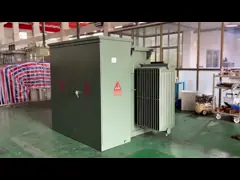 500 Kva 3 Phase Pad Mounted Power Distribution Transformer Dual Voltage  12470V & 4160V UL Certified