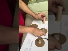 Eco Friendly Kraft Paper Empty Cardboard Spools Universal Chipboard Spools