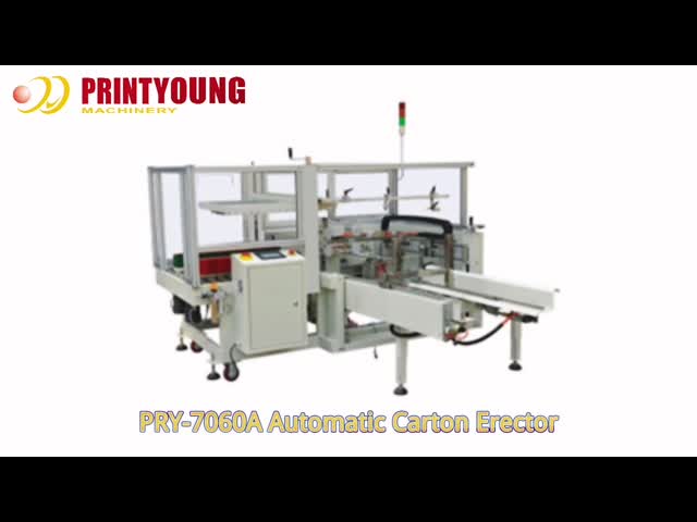 PRY-7060A Automatic Carton Erector and Sealer Machine