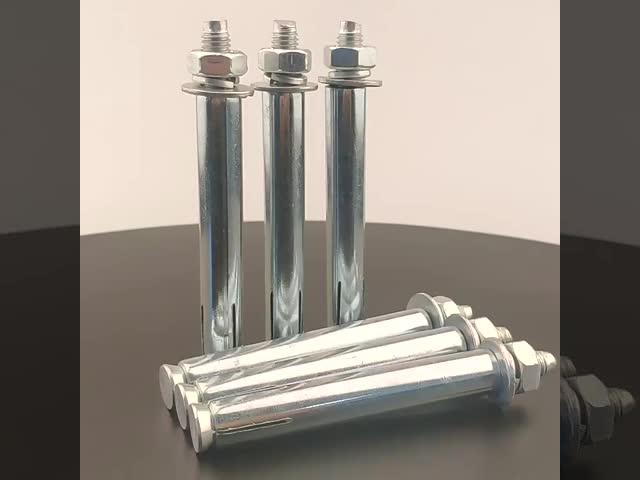 Stainless Steel Threaded Rod External Hex Nut Washer Heavy Screw Fixing Concrete Wedge Sleeve Expansion Anchor Bolt