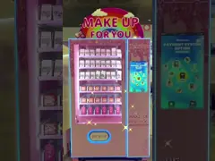 Wig Vending Machine For Hair Cosmetic Vending Machine Can Be Sale Makeup Lipstick With Outside Vending Machine