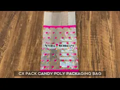 VMPET LDPE Plastic Snack Packaging Bags Sweets Candy Chocolates Custom Printed Resealable Bags