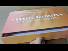 Персонализированная коробка с трюфелем и шоколадом, картонный ползучий ящик, CMYK печать video