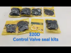 カテゴリー320D エグババター制御バルブシールキット 水力配送バルブサービスキット video