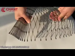 Easy Install Metal Rope Mesh Anti Corrosion Stainless Steel Rope Net