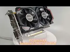 Игровой графический процессор Графическая карта GTX 750TI 4 ГБ 1710 МГц Core Clock VGA DVI HD video