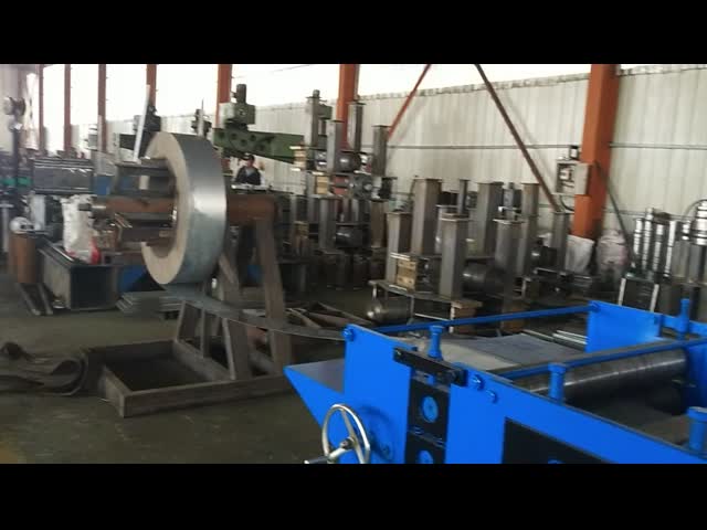 Automatically Czu Purlin Hydraulic Punching And Cutting Roll Forming Machine