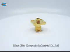 RF Coaxial Cable Connectors Solder Attachment 50Ohm Female SMA Jack Connector