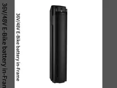 In-Frame Li-Ion E-Bike Battery 48V 10.4ah 13s5p Black 30A PCB Protection video