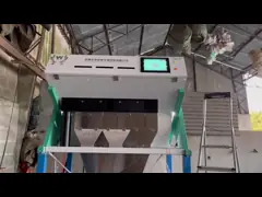 3 Chutes Moldy Wheat Color Sorter Machine Removing Mildew Wheat Optical Grain Color Sorter For Wheat Grader Separator