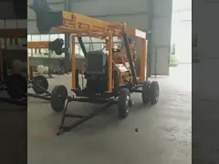 400-600m Wheel Trailer Mounted Geotechnical Exploration Core Drilling Rig (XYX-3)