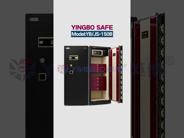 Dual Alarm Luxury Smart High End Jewelry Safe Solid Steel 170kg Watch Safe With Winder