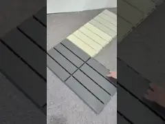 China PP DIY Deck Tiles - Easy Interlocking Outdoor Flooring supplier