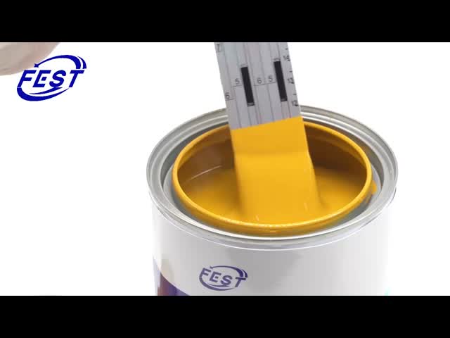 ライトブルーグリーンゴールド メタリックカーペイント 固体色 PU オートリフィニッシュコート