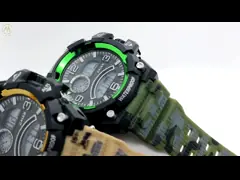 Durable Silicone Band Mens Watch Tear Resistant Digital Wrist Watch