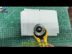 Round Blade Tape Paper Tube Cutting Blade Cutting Knife Round Blade Cutting Knife Leather Food Rubber Cutting Knife