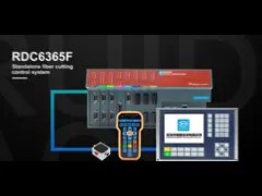6 Axis Fiber Laser Cutting Controller RDC6563F Control Panel Laser Engraver Controller