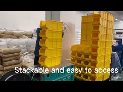 Small Plastic Crate Box For Spare Parts Storage 175x102x80mm