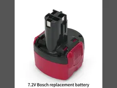Ni-MH Bosch Power Tool Battery 7.2V 3300mAh 2 607 335 437 , 2 607 335 587