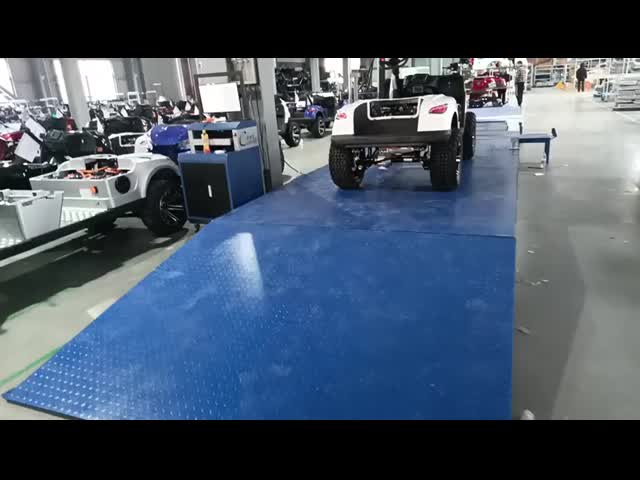 2 rodas EV Motorcycle Tester centralizado com força de travagem Tester eixo carga pesagem velocímetro de pinça de roda