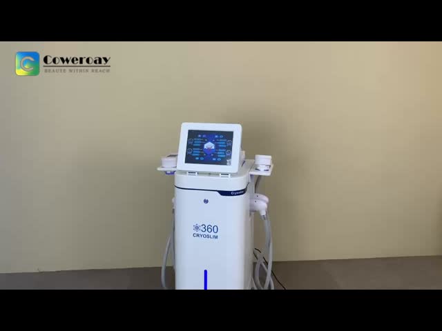 ISO Cryolipolysis Slimming Machine 360 Body Contouring Vacuum Therapy Machine Professional video