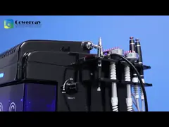 Кристальная микродермабразионная машина Профессиональная гидра лицевая машина video