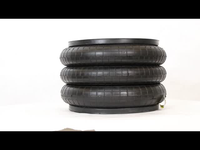 FT 330-29 430 Contitech Triple Convoluted Air Spring For Pneumatic Applications