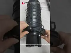 MINI Fiber Optic Splice Closure ABS 24cores With Lock Panel In IP68 For FTTH FTTX