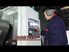 High Quality Metal slant bed cnc lathe machine With Living Turret