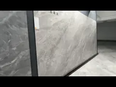 White Polished Glazed Porcelain Tile 900x1800mm Indoor Floor