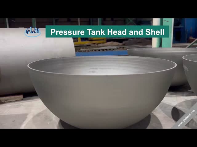 End Pressure Vessel Dish For Thermal Energy Storage Tanks