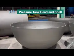 End Pressure Vessel Dish For Thermal Energy Storage Tanks