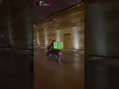 LED Delivery Box Display, Takeout Box Screen, Takeaway Boxes Sign LED with P2.5 Model for Motorcycle