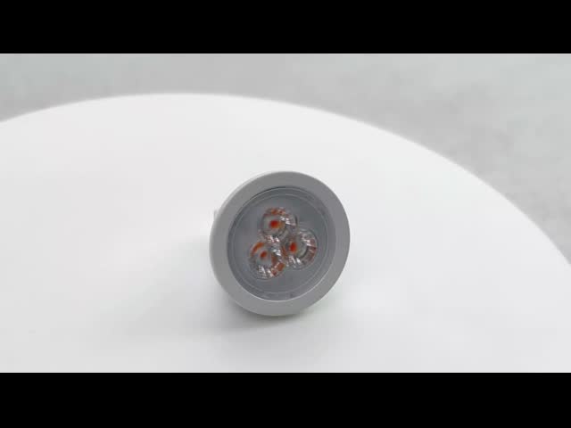 3W MR11 暗くなる導かれたスポットライト 2700K とても暖かい白 12V 24Degree Ra90