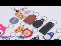 ISO15693 / ISO14443A NFC RFID Key Fob 13.56MHz With Embedded Microchip