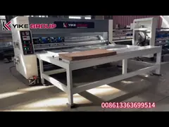 YIKE GROUP 1400X2800 Chain Type Flexo Printer Slotter Machine For Corrugated Carton Box