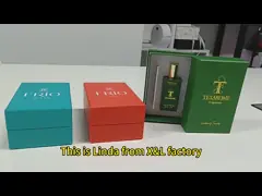High End Luxury Perfume Hard Gift Box With EVA For 100ml 50ml 30ml Full Color Printing Art Paper Card Board