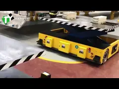 Plateforme de levage Mécanisme roue Omnidirectionnel AGV Voiture guidée automatiquement Charge 1000 kg Mouvement de haute précision video