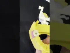 Dental Implant Screw Retained Crown PFZ Porcelain Layered Zirconia With 3D Print Model