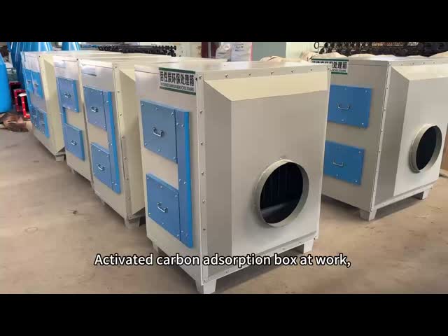 Activated Carbon Box for Manufacturing Plant Treatment