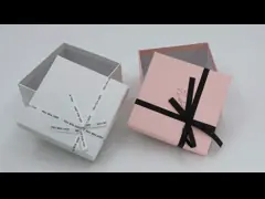 Rigid Gift Box Valentine's Day bow gift box gift box with top and bottom cover large gift box packaging box