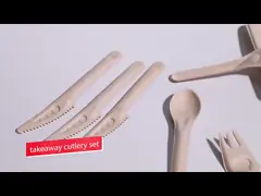 160mm Small Round  Biodegradable Wooden Spoons Environmental Protection