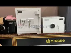 Caixa de segurança à prova de fogo de aço maciço fechadura digital eletrônica classificação de fogo 30-120mis YB/FG-48-128