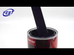 Покрытие автомобилей 2k Автомобильная покраска черная акриловая смола полиуретановая автомобильная распыляющая краска 60um video