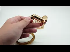 Wholesale Brass Billboard Display Hanging Kit With Gold Plating Wall To Wall Product Display Hanging System